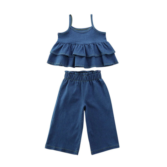 Toddler Baby Girl Denim Clothes