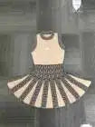 Women Sexy Classic Patchwork \ Sleeveless Summer Casual Dress