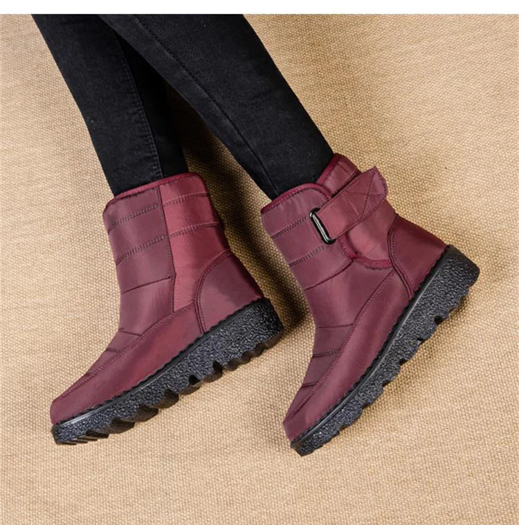 Women Non Slip Waterproof Winter Snow Boots