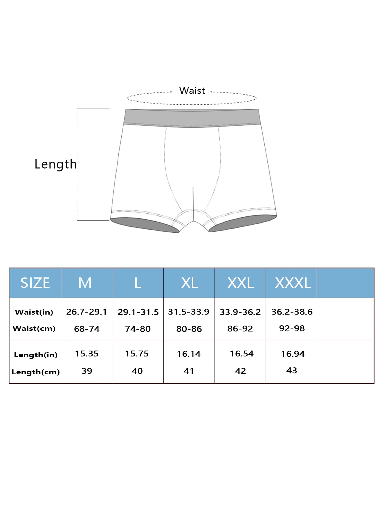 Pop-up Boxer Briefs Comfortable Mid-Length Boys' Boxer Briefs