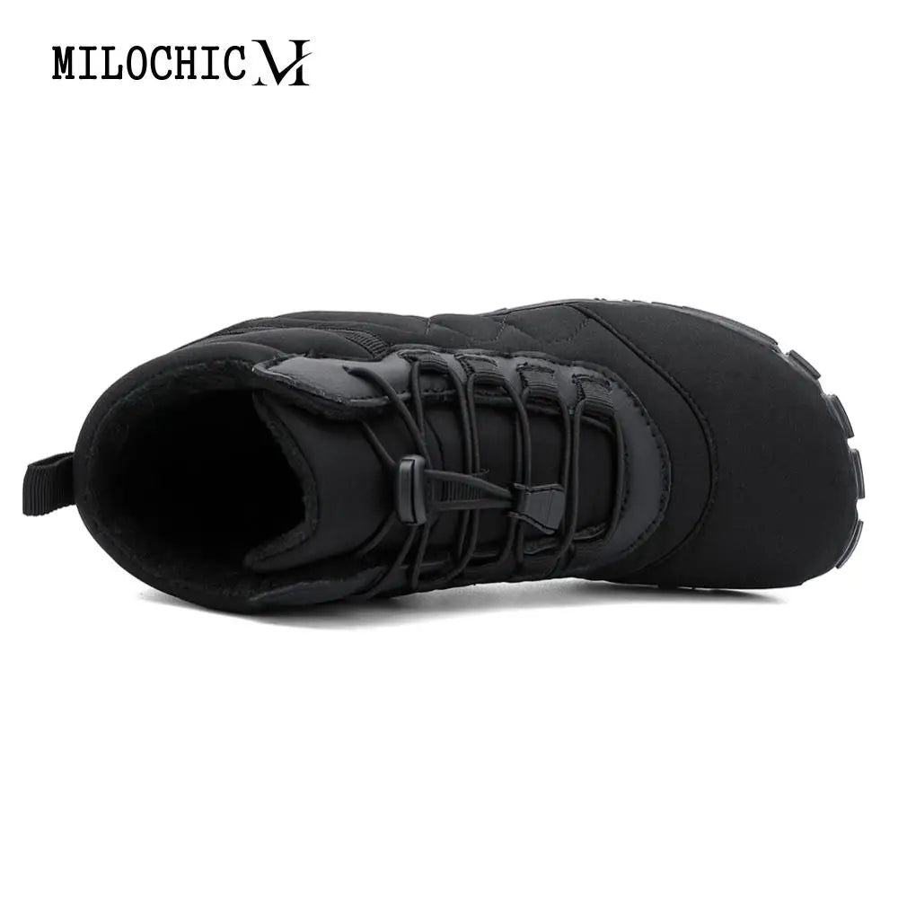 Women Men Barefoot Shoes Waterproof Warm Lined