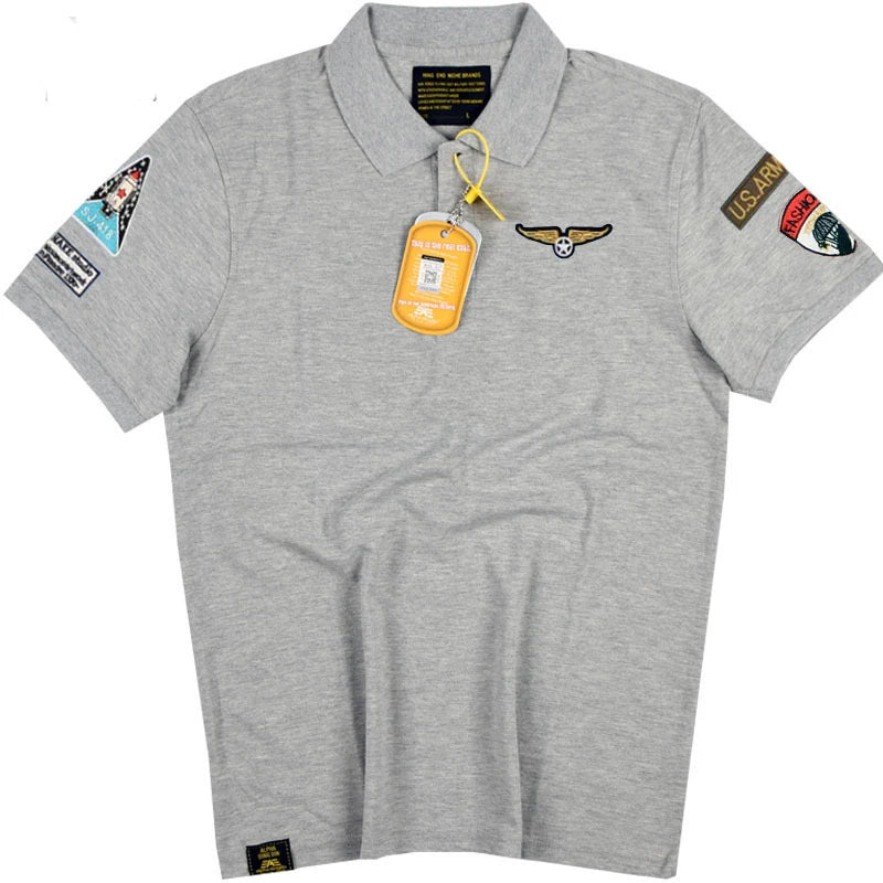 Polo Shirt Air Force Pilot