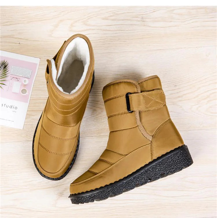 Women Non Slip Waterproof Winter Snow Boots