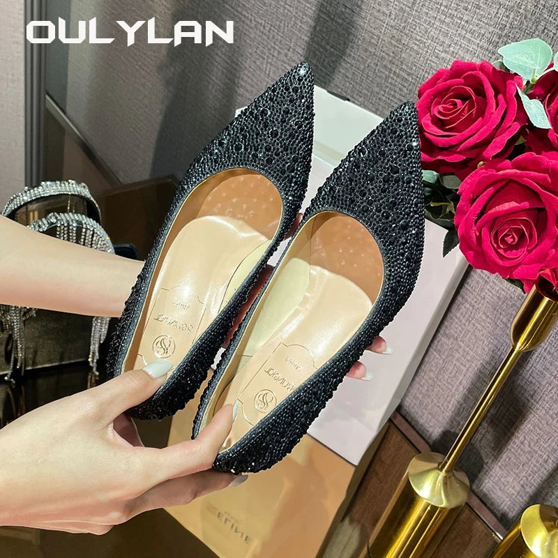 Sexy Wedding Shoes Pumps Commuter Office Lady Slender Heel