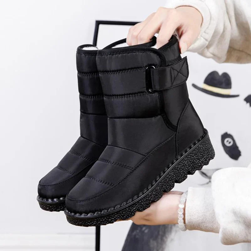 Women Non Slip Waterproof Winter Snow Boots