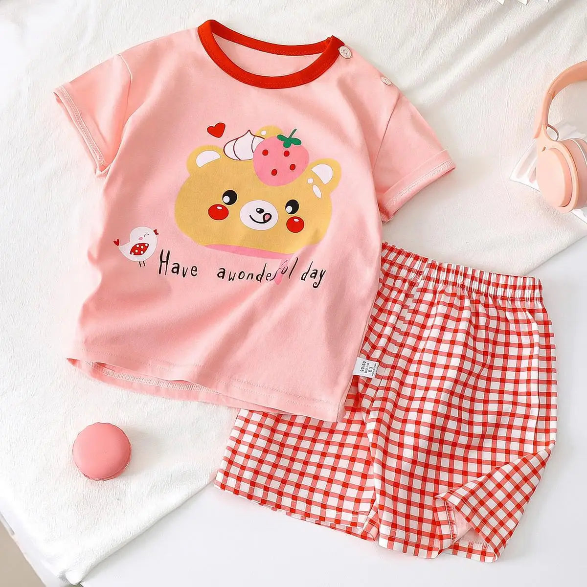 Baby Child Girl Boy Pajamas Sleepwear Clothings Set