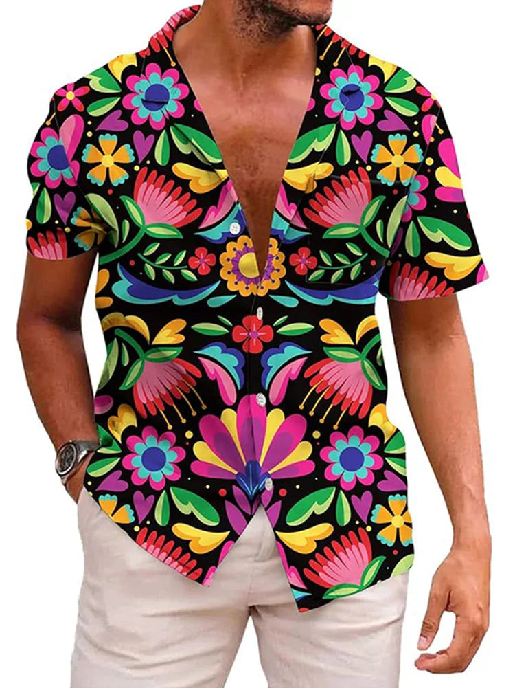 Mexico Shirt for Men Funny Beach Shirts