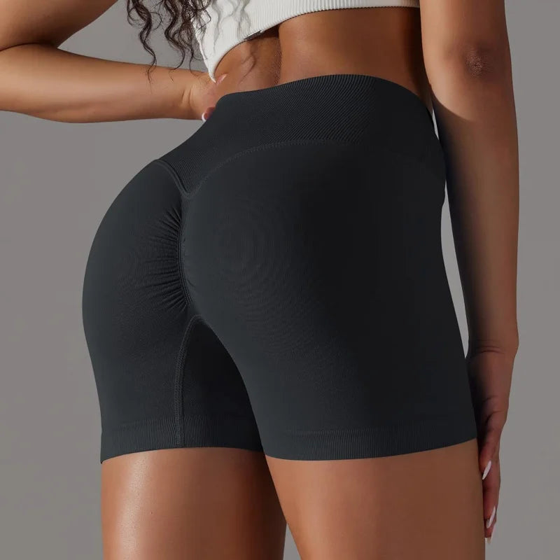 3 Pieces Women Solid Peach Hip Sports