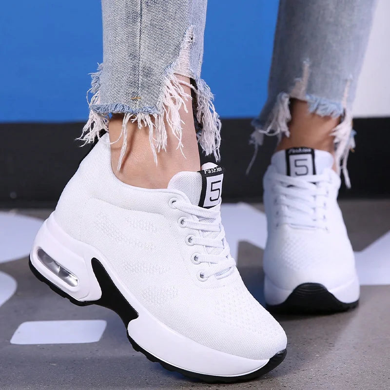 Women Sport Shoes Air Cushion Running Sneaker