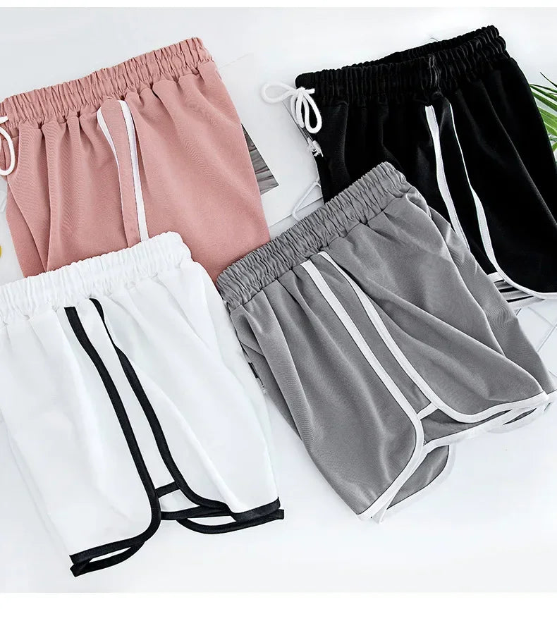 Ladies Girl Shorts Streetwear FemaleSports Running