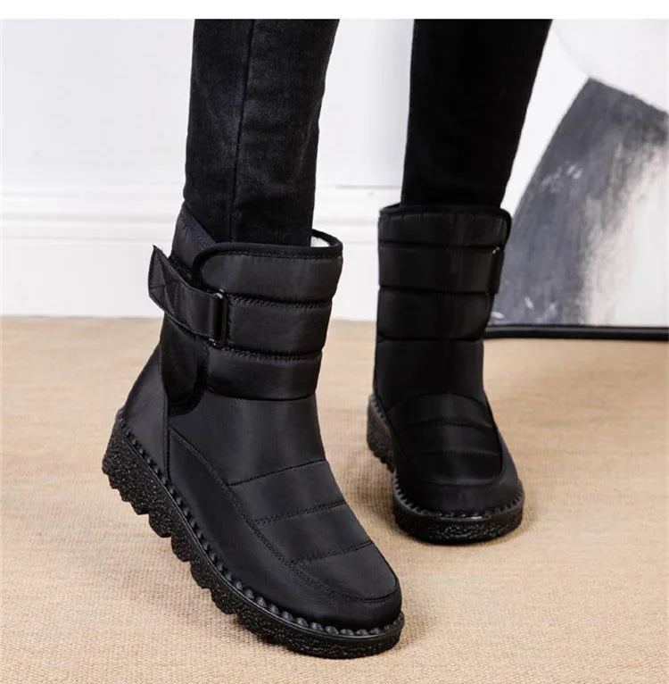 Women Non Slip Waterproof Winter Snow Boots