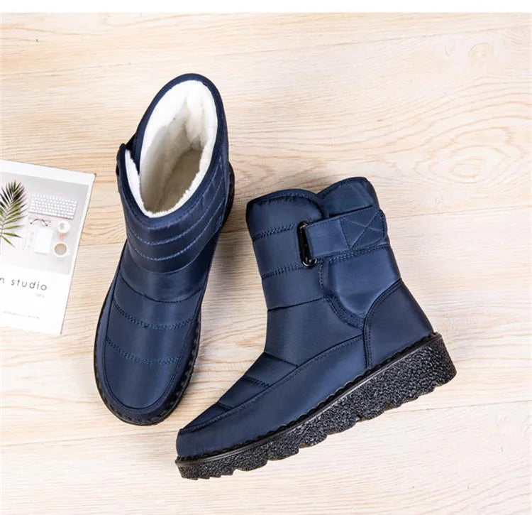 Women Non Slip Waterproof Winter Snow Boots