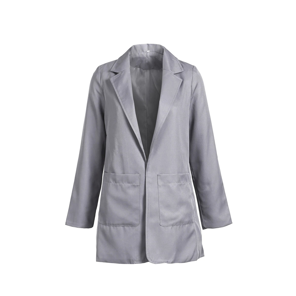 Long Sleeve Blazer Jacket for Office Work Business Party -