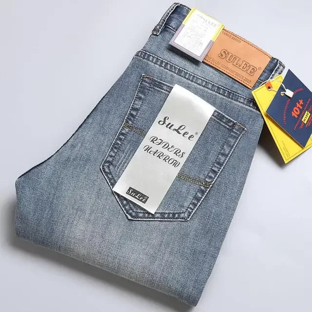 Slim Fit Jeans - Business Casual, High Quality Denim Pants