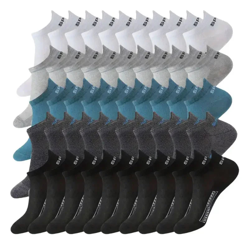 25 pairs hosiery boat socks Running fitness sports socks