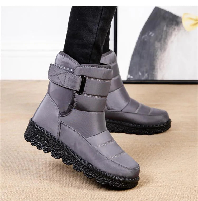 Women Non Slip Waterproof Winter Snow Boots