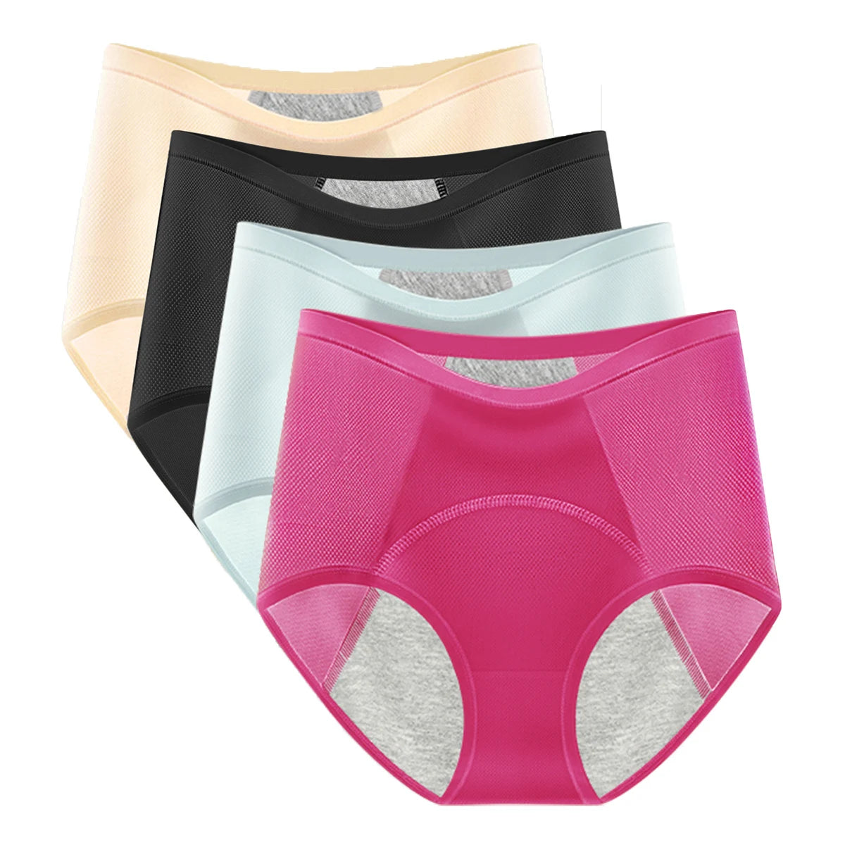 Menstrual Period Leak-Proof Panty Teens Girls 4 Pack