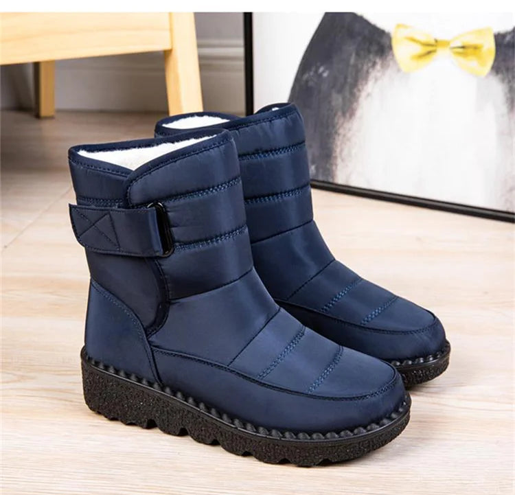 Women Non Slip Waterproof Winter Snow Boots