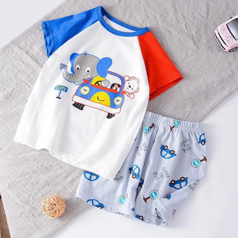 Baby Child Girl Boy Pajamas Sleepwear Clothings Set