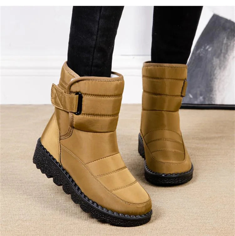 Women Non Slip Waterproof Winter Snow Boots