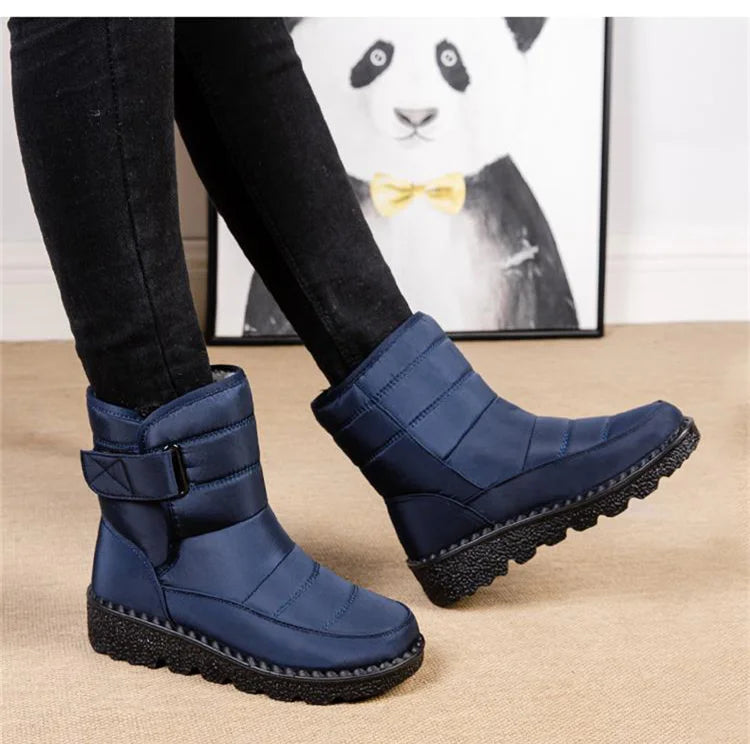 Women Non Slip Waterproof Winter Snow Boots