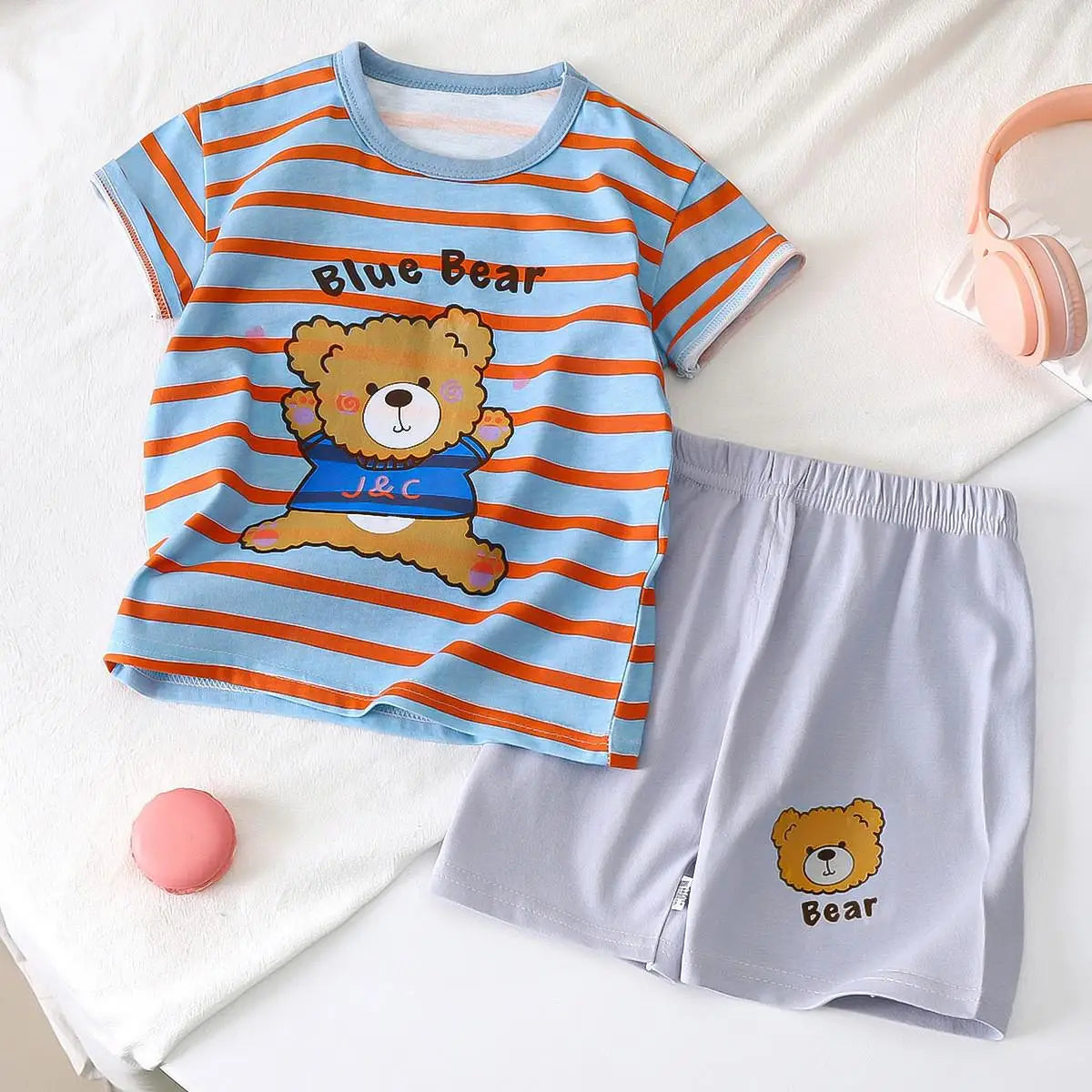 Baby Child Girl Boy Pajamas Sleepwear Clothings Set