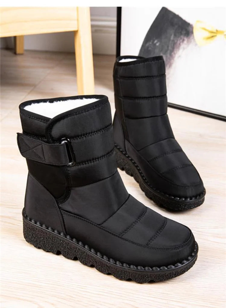 Women Non Slip Waterproof Winter Snow Boots