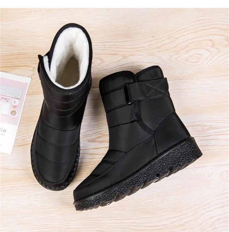 Women Non Slip Waterproof Winter Snow Boots